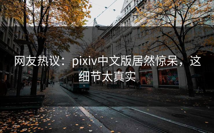 网友热议：pixiv中文版居然惊呆，这细节太真实