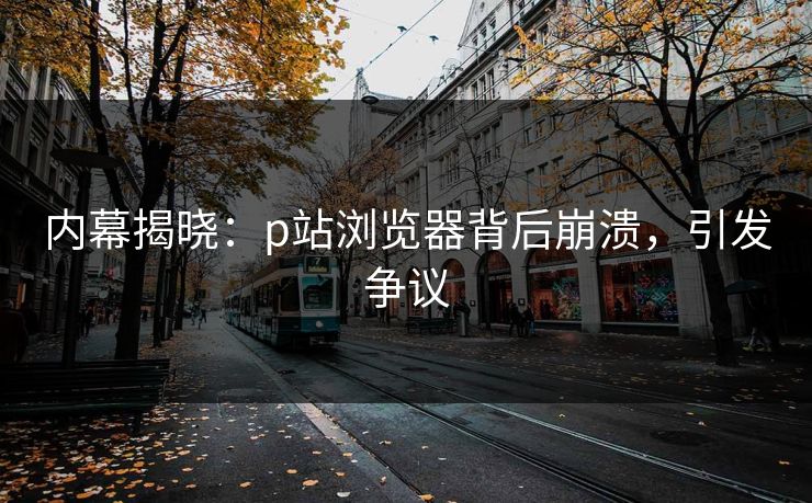 内幕揭晓：p站浏览器背后崩溃，引发争议